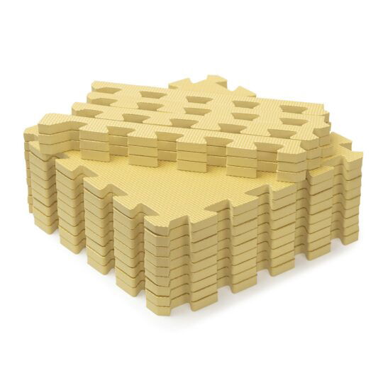 Honey Yellow 30cm EVA Foam Mats | Soft Floor KIDS