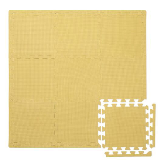 Honey Yellow 30cm EVA Foam Mats | Soft Floor KIDS