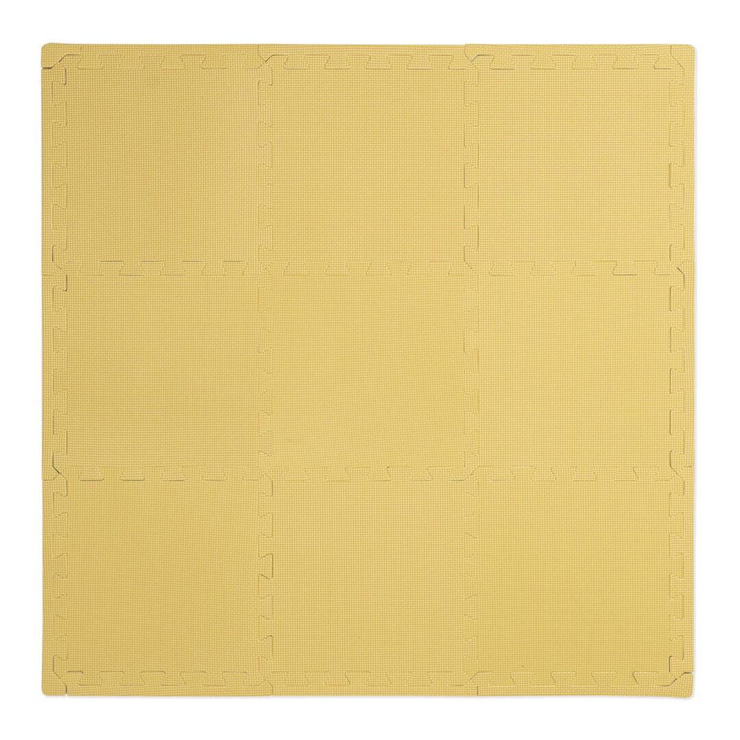 Honey Yellow 30cm EVA Foam Mats | Soft Floor KIDS