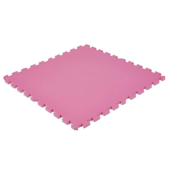 60cm EVA Foam Play Mats (Pink) | Soft Floor KIDS