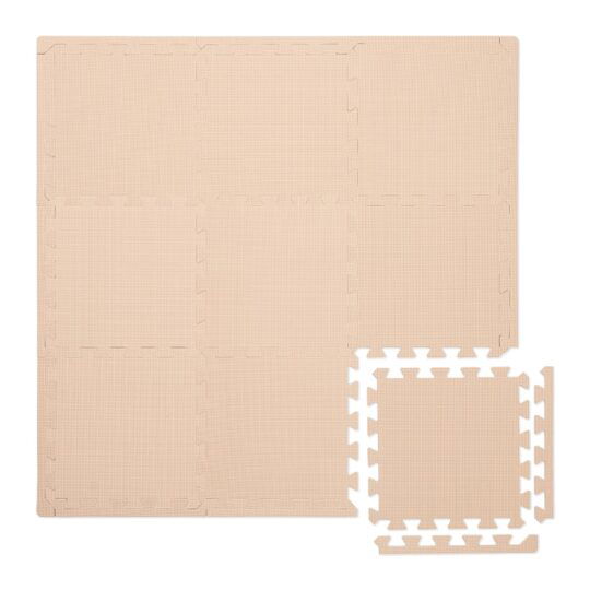 Beige 30cm EVA Foam Mats | Soft Floor KIDS