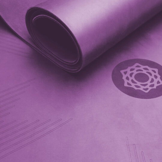 Chakramat® Pro Professional Yoga Mat (Purple) | Soft Floor KIDS