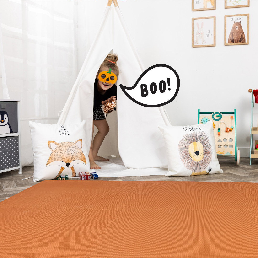 60cm EVA Foam Play Mats (Copper Orange) | Soft Floor KIDS