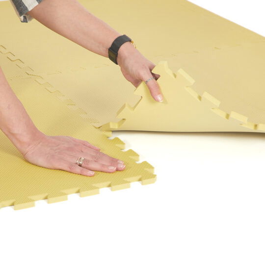 60cm EVA Foam Play Mats (Honey Yellow) | Soft Floor KIDS