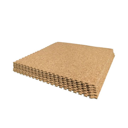 Natural Cork 60cm EVA Foam Floor Tiles