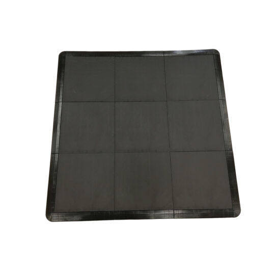 Portable Dance Floor Tiles Snap-Lock (Black Matt) | Soft floor KIDS