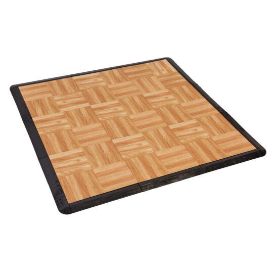 Interlocking Dance Floor Tiles Portable Oak