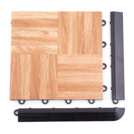 Interlocking Dance Floor Tiles Portable Oak