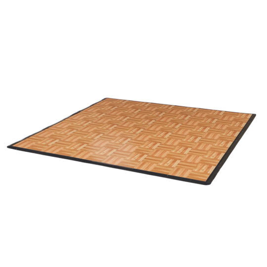 Interlocking Dance Floor Tiles Portable Oak