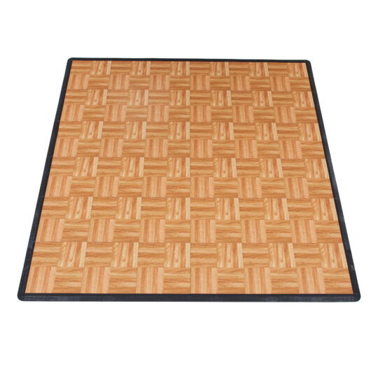 Interlocking Dance Floor Tiles Portable Oak