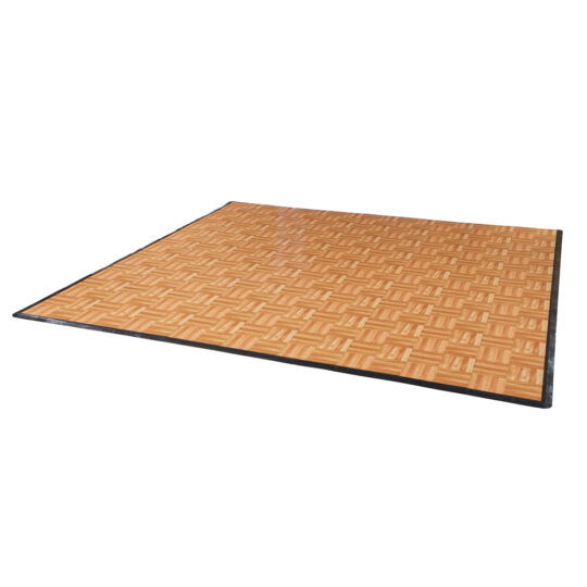 Interlocking Dance Floor Tiles Portable Oak