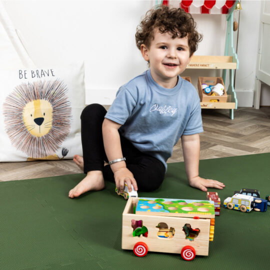 60cm EVA Foam Play Mat (Combat Green) | Soft Floor KIDS
