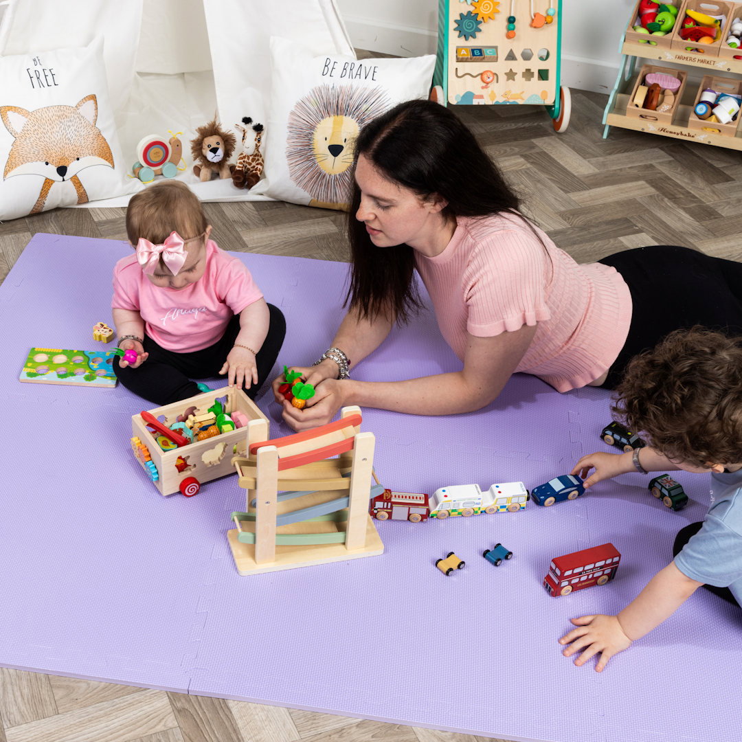 60cm EVA Foam Play Mats (Lilac) | Soft Floor KIDS