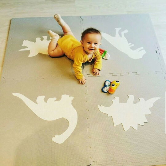 Dinosaurs Themed EVA Foam Play Mat | Soft Floor KIDS