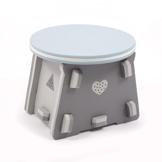 Kids EVA Foam Play Stool (Sky Blue)