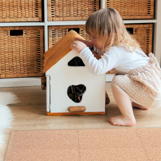 Natural Cork Play Mats | Soft Floor KIDS