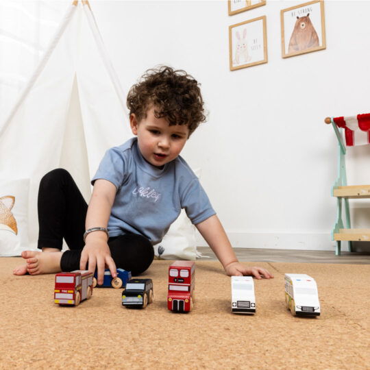 Natural Cork Play Mats | Soft Floor KIDS