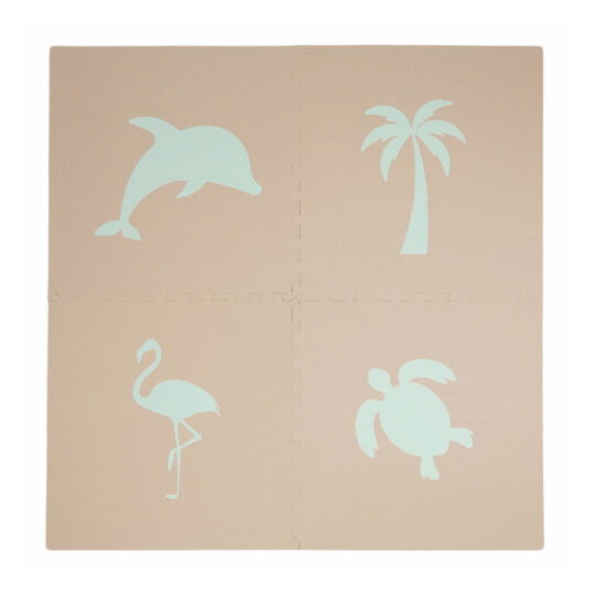 Tropical Theme Foam Play Mats | Soft Floor KIDS