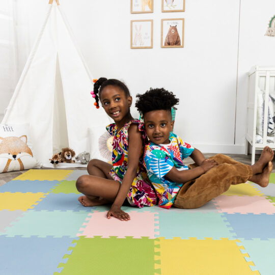 Soft Mat 30cm Pastel Colours (30 Pack) | Soft Floor KIDS