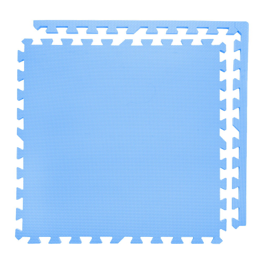 60cm EVA Foam Play Mats (Baby Blue) | Soft Floor KIDS