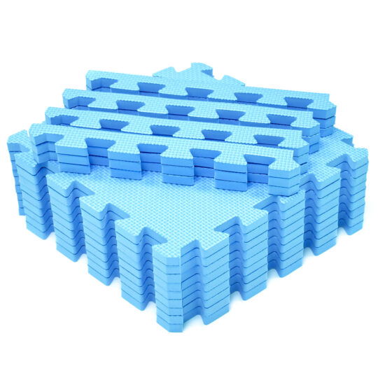 Blue 30cm Soft Mat (9 Pack)