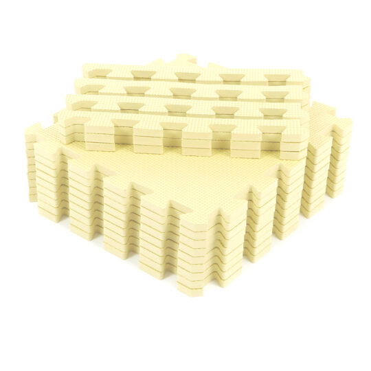 Lemon Butter 30cm EVA Foam Mats | Soft Floor KIDS