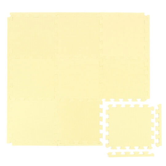 Beige 30cm EVA Foam Mats | Soft Floor KIDS