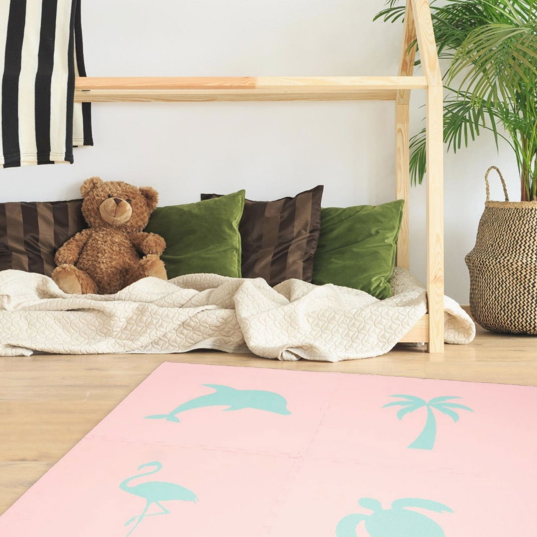 Tropical Theme Foam Play Mats | Soft Floor KIDS