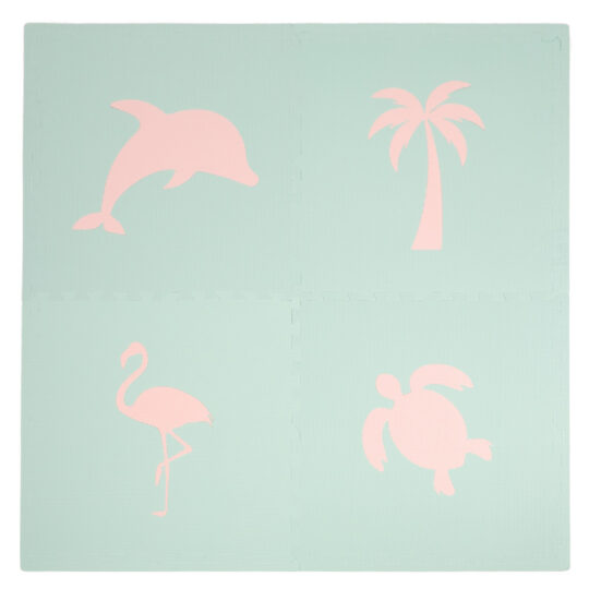 Tropical Theme Foam Play Mats | Soft Floor KIDS