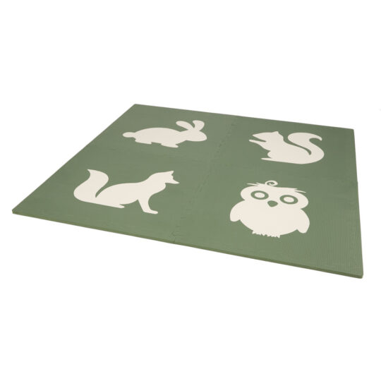 Woodland Animals Themed EVA Foam Play Mat